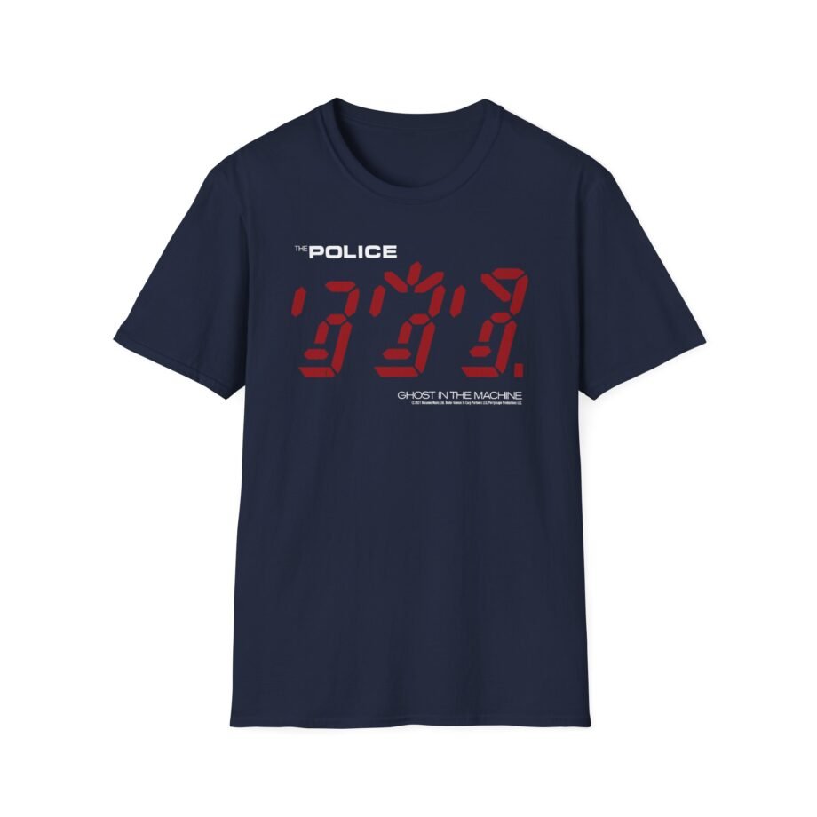 The Police Ghost in the Machine Unisex Softstyle T-Shirt