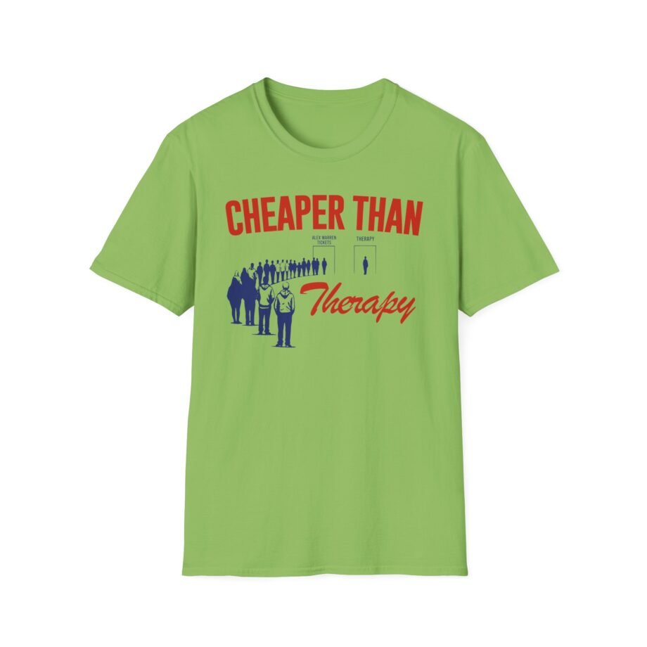 Alex Warren Cheaper Than Therapy Unisex Softstyle T-Shirt