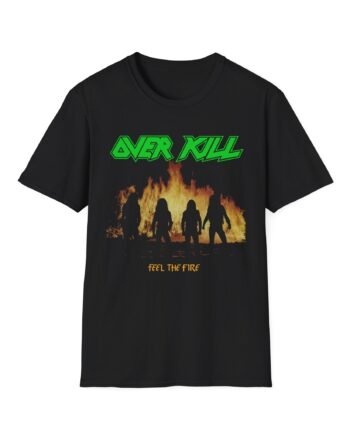 Overkill Feel the Fire Unisex Softstyle T-Shirt