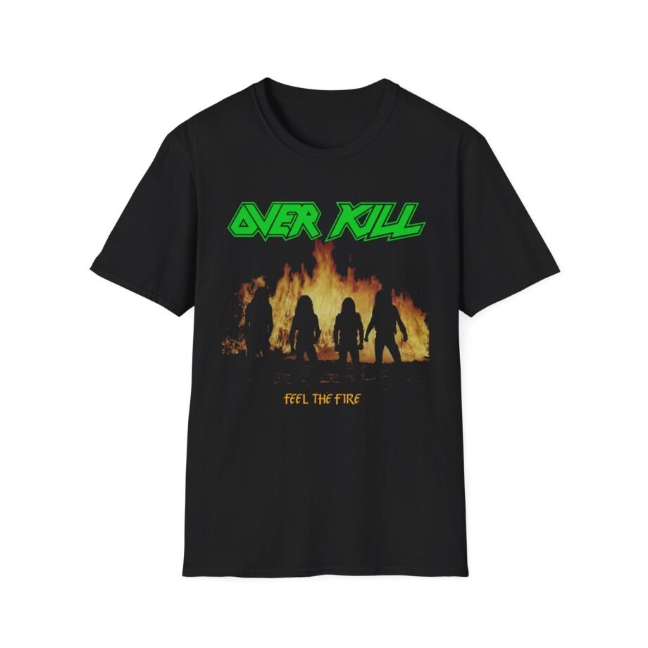 Overkill Feel the Fire Unisex Softstyle T-Shirt