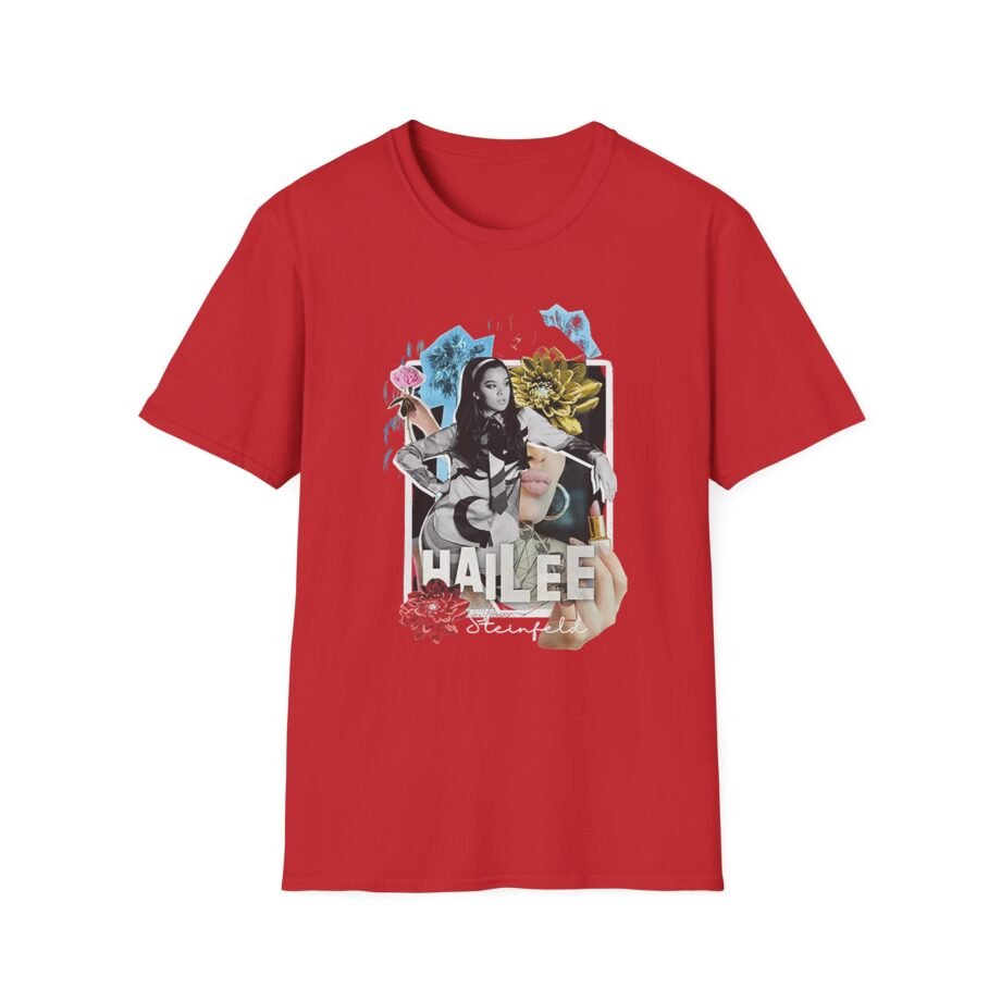 Hailee Steinfeld Retro Collage Unisex Softstyle T-Shirt