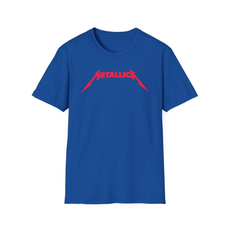 Metallica Red Metallica Logo Unisex Softstyle T-Shirt