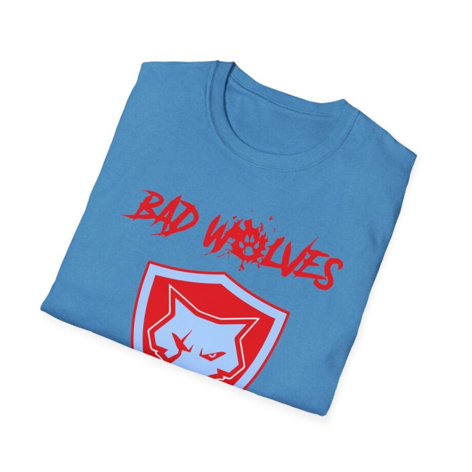 Bad Wolves Shield Blue Unisex Softstyle T-Shirt