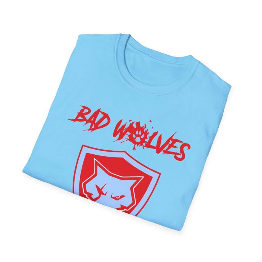 Bad Wolves Shield Blue Unisex Softstyle T-Shirt