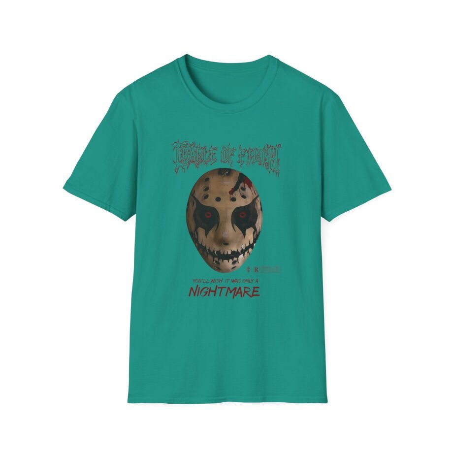 Cradle of Filth Halloween Hockey Mask Unisex Softstyle T-Shirt