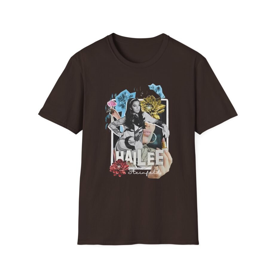 Hailee Steinfeld Retro Collage Unisex Softstyle T-Shirt