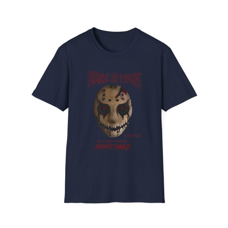 Cradle of Filth Halloween Hockey Mask Unisex Softstyle T-Shirt