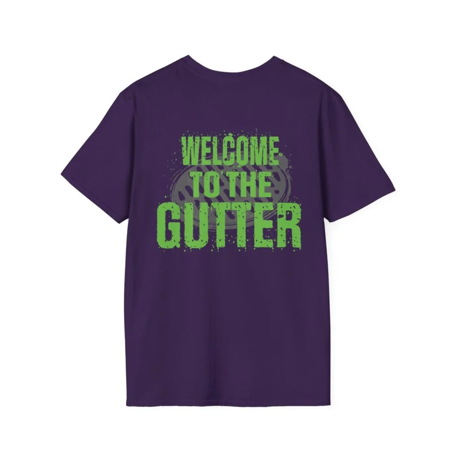 Overkill Welcome to the Gutter Raglan Unisex Softstyle T-Shirt