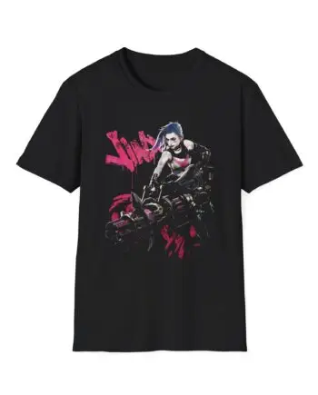 Arcane League of Legends Jinx Champion Unisex Softstyle T-Shirt