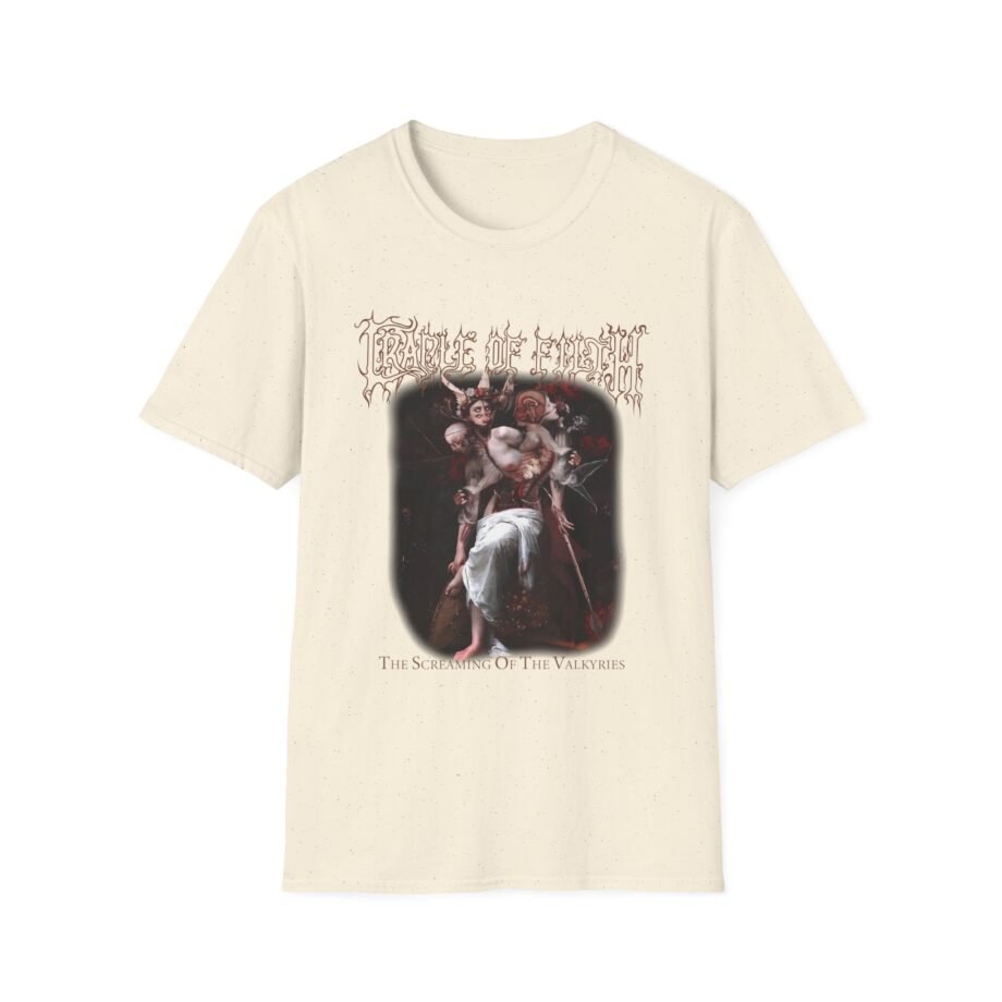 Cradle of Filth the Screaming of the Valkyries Unisex Softstyle T-Shirt