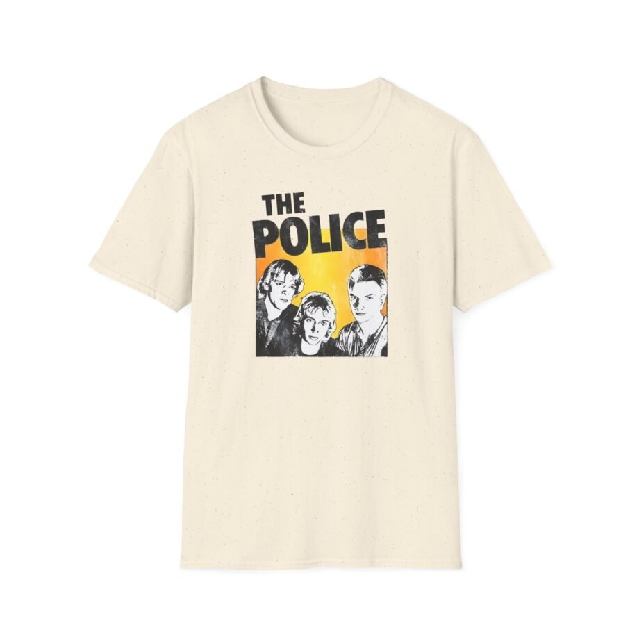 The Police Outlandos Bootleg 1980 Ragla Unisex Softstyle T-Shirt