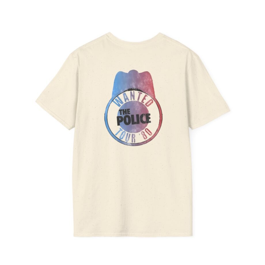 The Police Outlandos Bootleg 1980 Ragla Unisex Softstyle T-Shirt