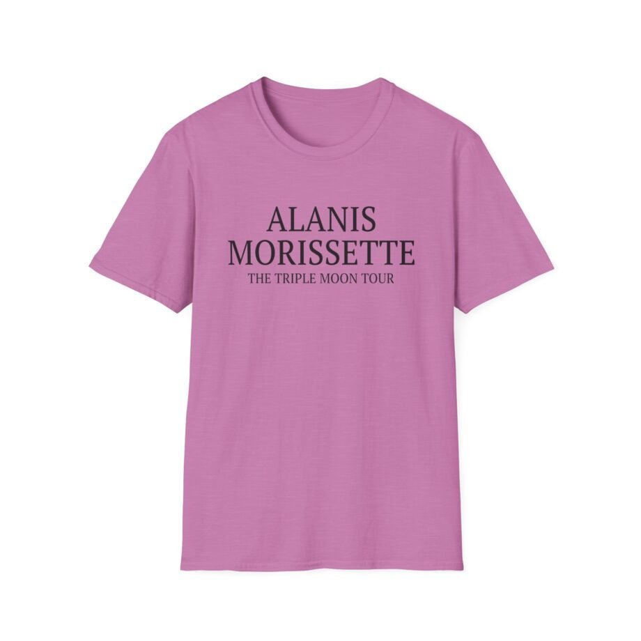 Alanis Morissette The Teple Moon Tour Unisex Softstyle T-Shirt