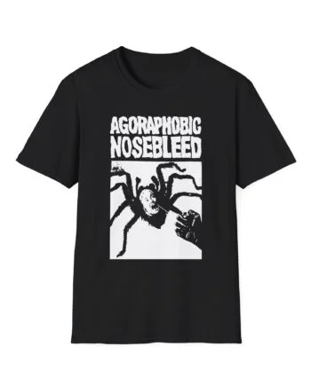 Agoraphobic Nosebleed Spider Unisex Softstyle T-Shirt