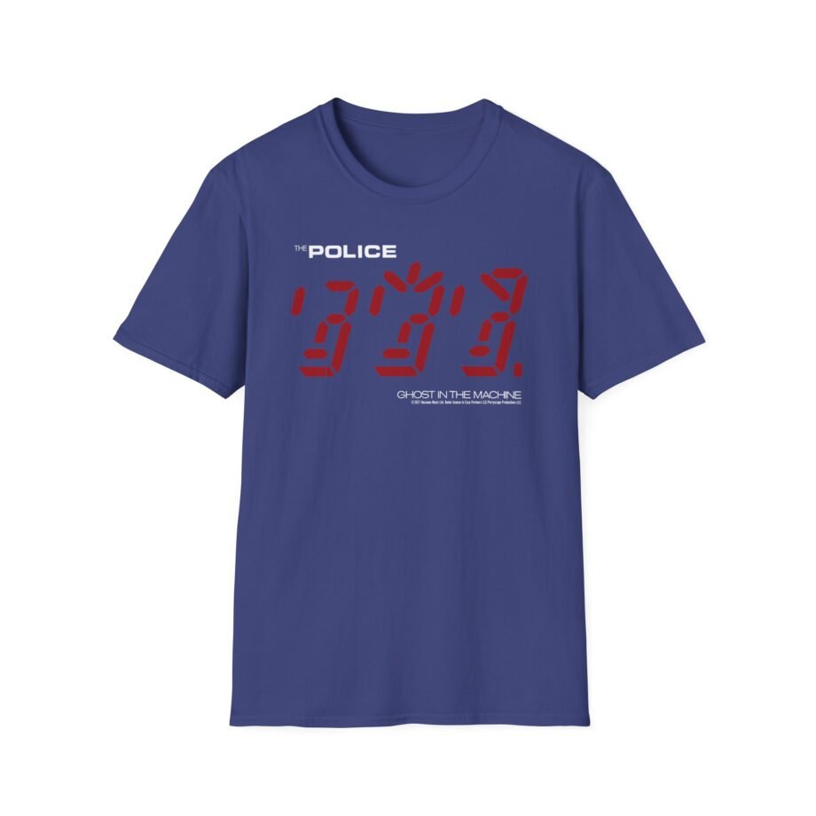 The Police Ghost in the Machine Unisex Softstyle T-Shirt