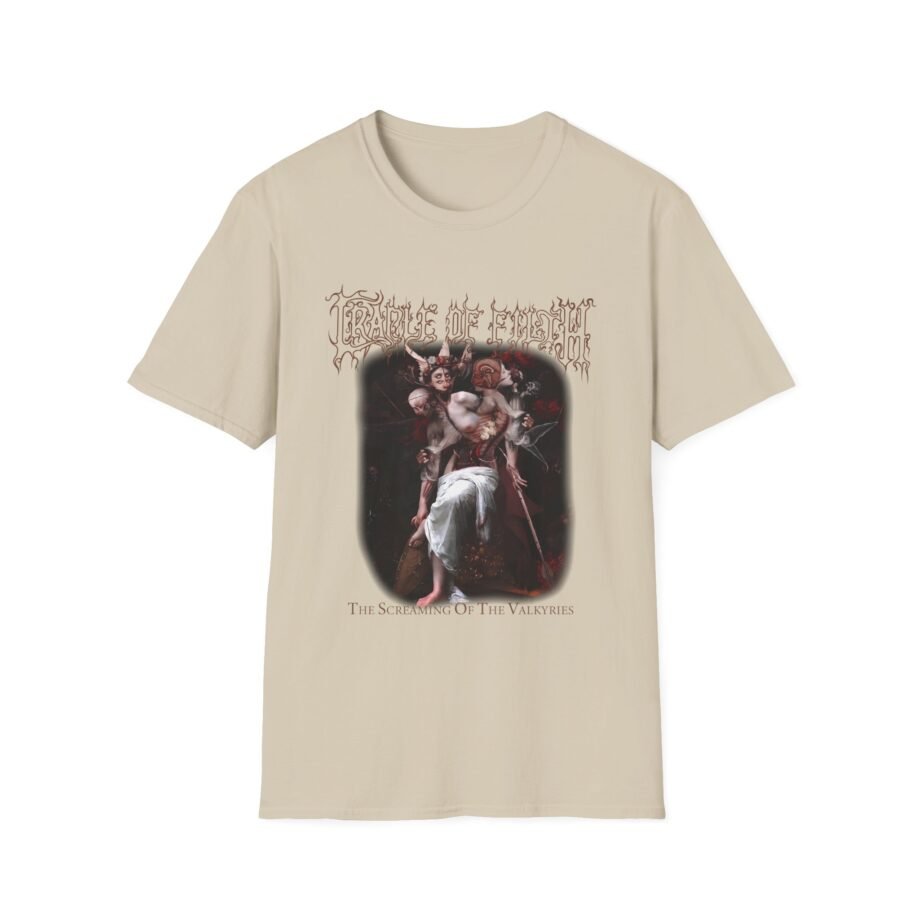 Cradle of Filth the Screaming of the Valkyries Unisex Softstyle T-Shirt