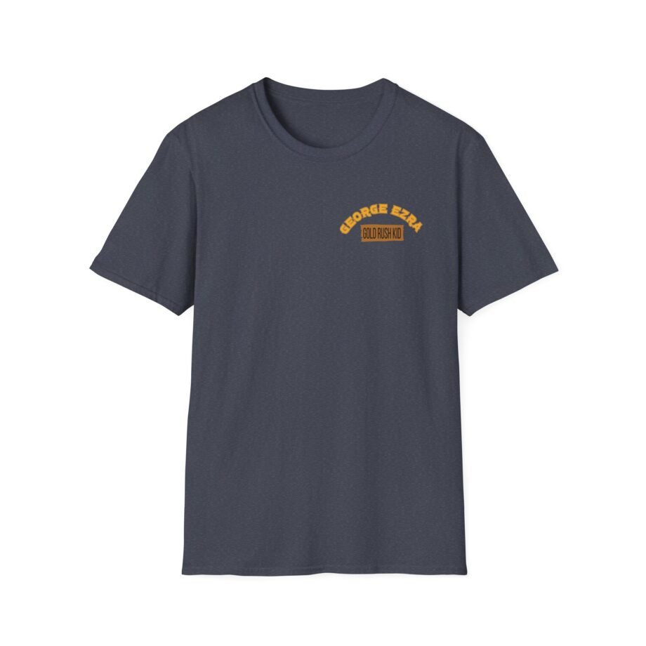 George Ezra Leaning Gold Rush Kid Unisex Softstyle T-Shirt