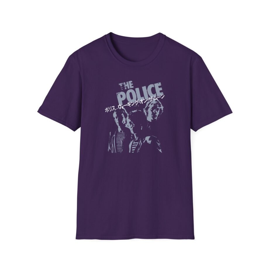 The Police Japan Retro Unisex Softstyle T-Shirt