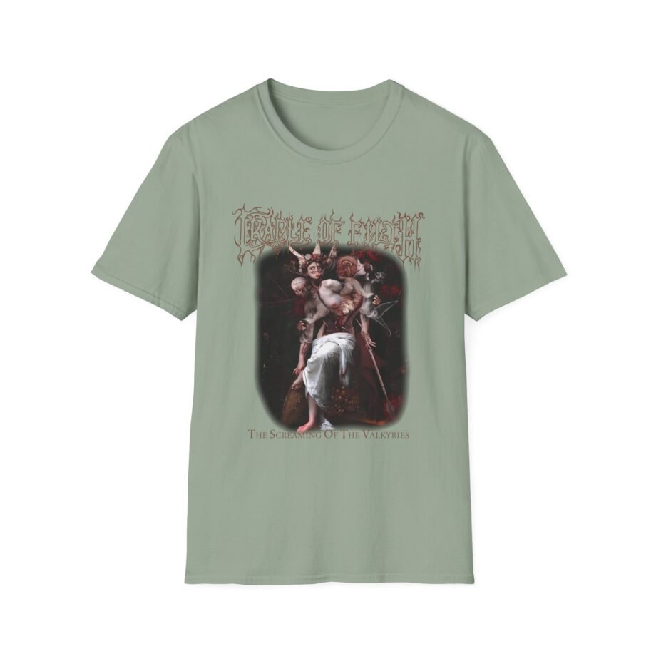Cradle of Filth the Screaming of the Valkyries Unisex Softstyle T-Shirt