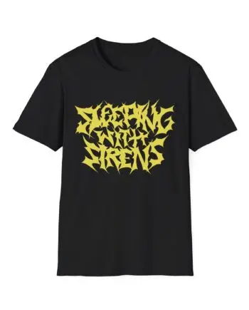 Sleeping With Sirens Metal Logo Unisex Softstyle T-Shirt