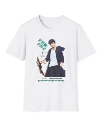 Solo Leveling Sung Jinwoo Unisex Softstyle T-Shirt