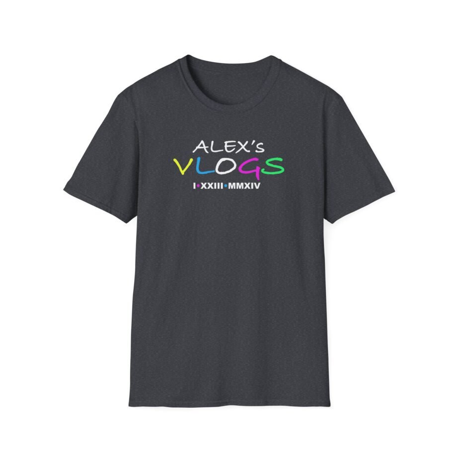 Alex Warren VLOGS Unisex Softstyle T-Shirt