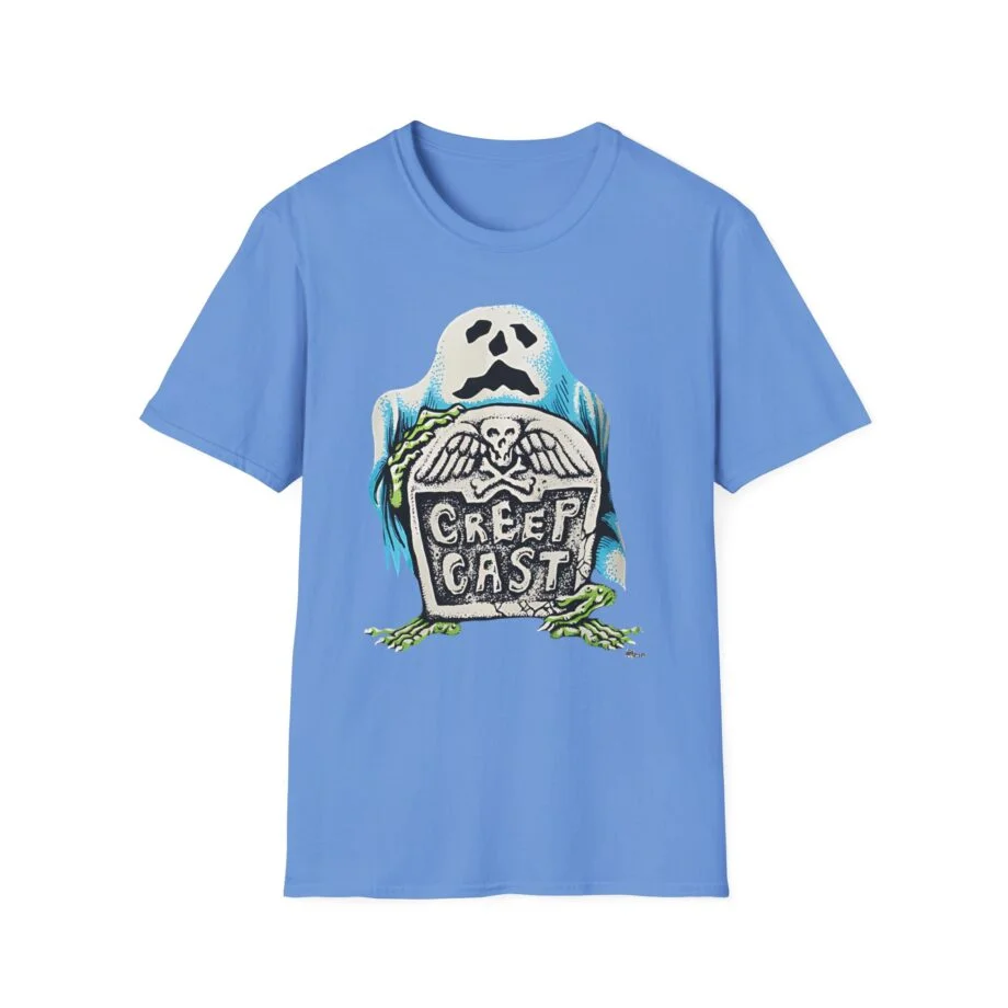 Creepcast Tombstone Unisex Softstyle T-shirt