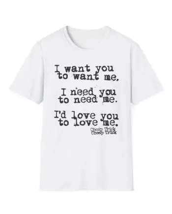 Cheap Trick I Want You to Want Me Unisex Softstyle T-Shirt