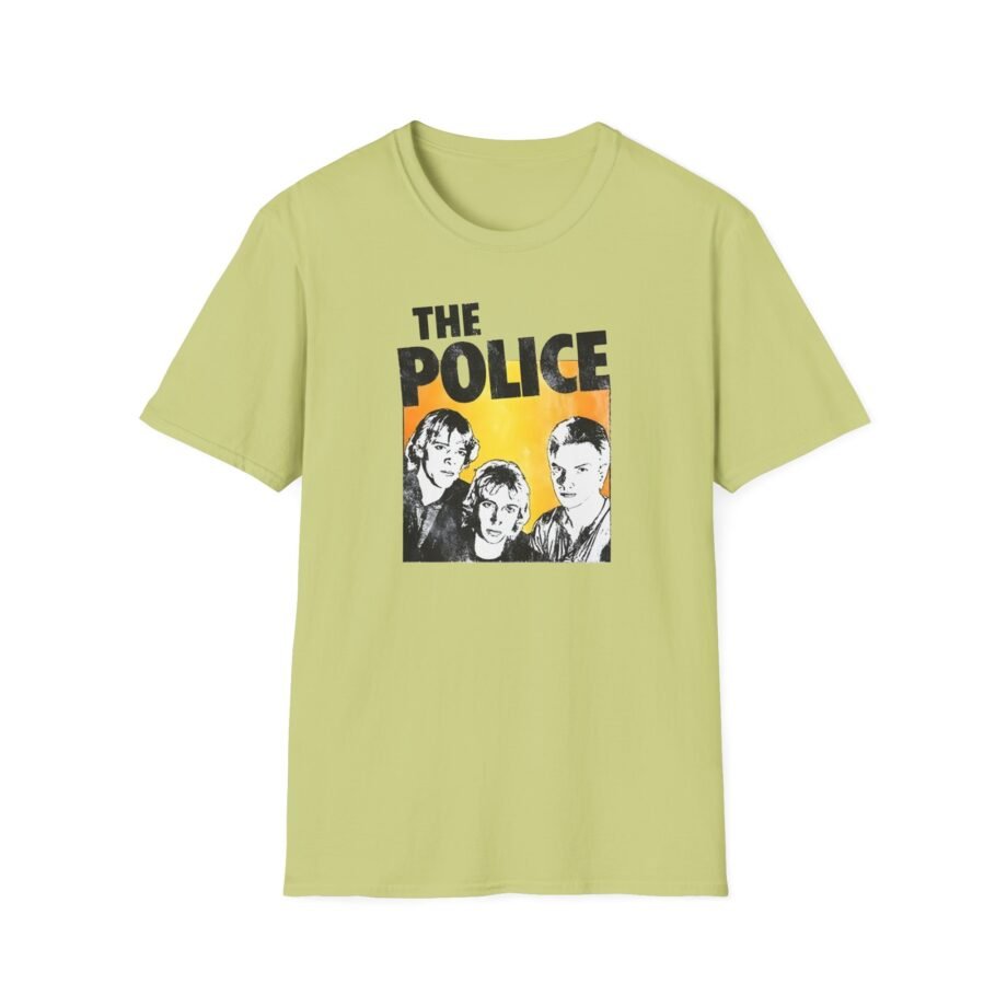 The Police Outlandos Bootleg 1980 Ragla Unisex Softstyle T-Shirt