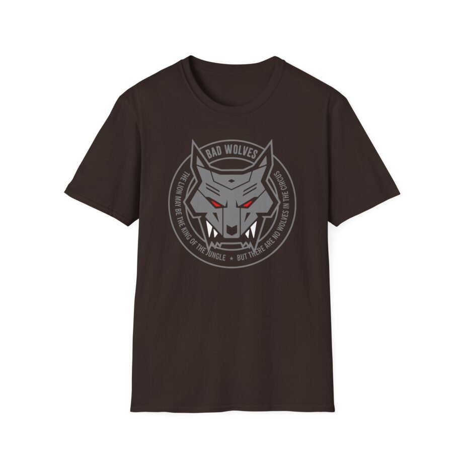 Bad Wolves Wolf Emblem Unisex Softstyle T-Shirt