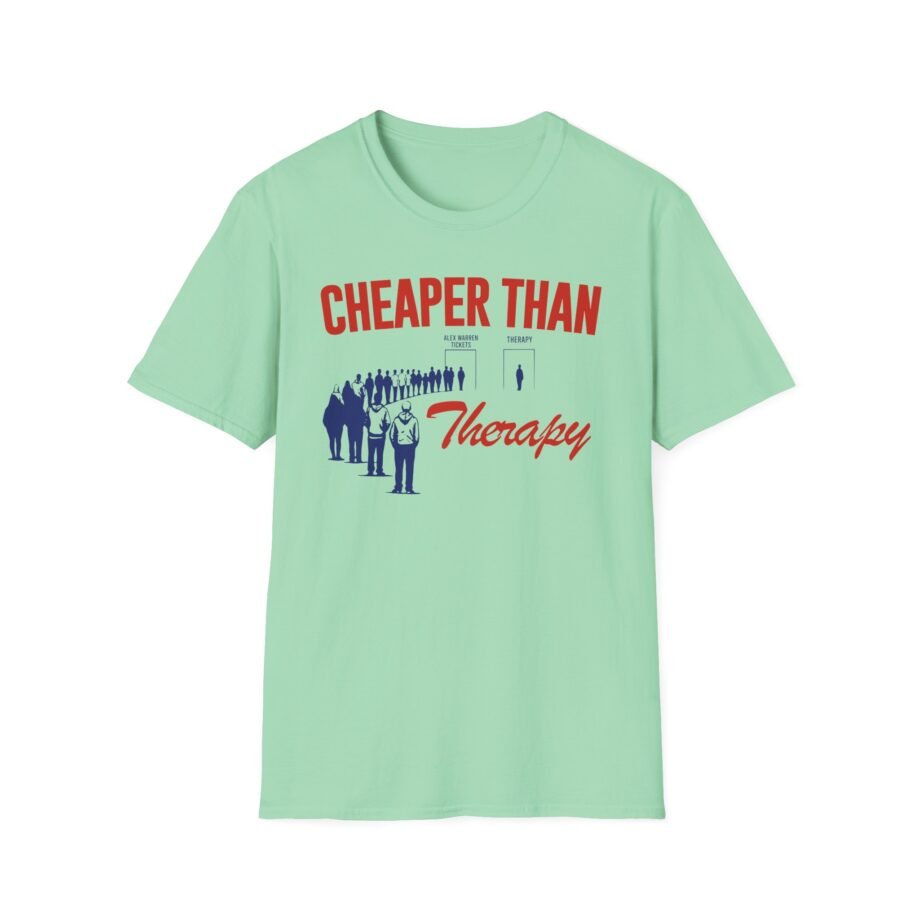 Alex Warren Cheaper Than Therapy Unisex Softstyle T-Shirt