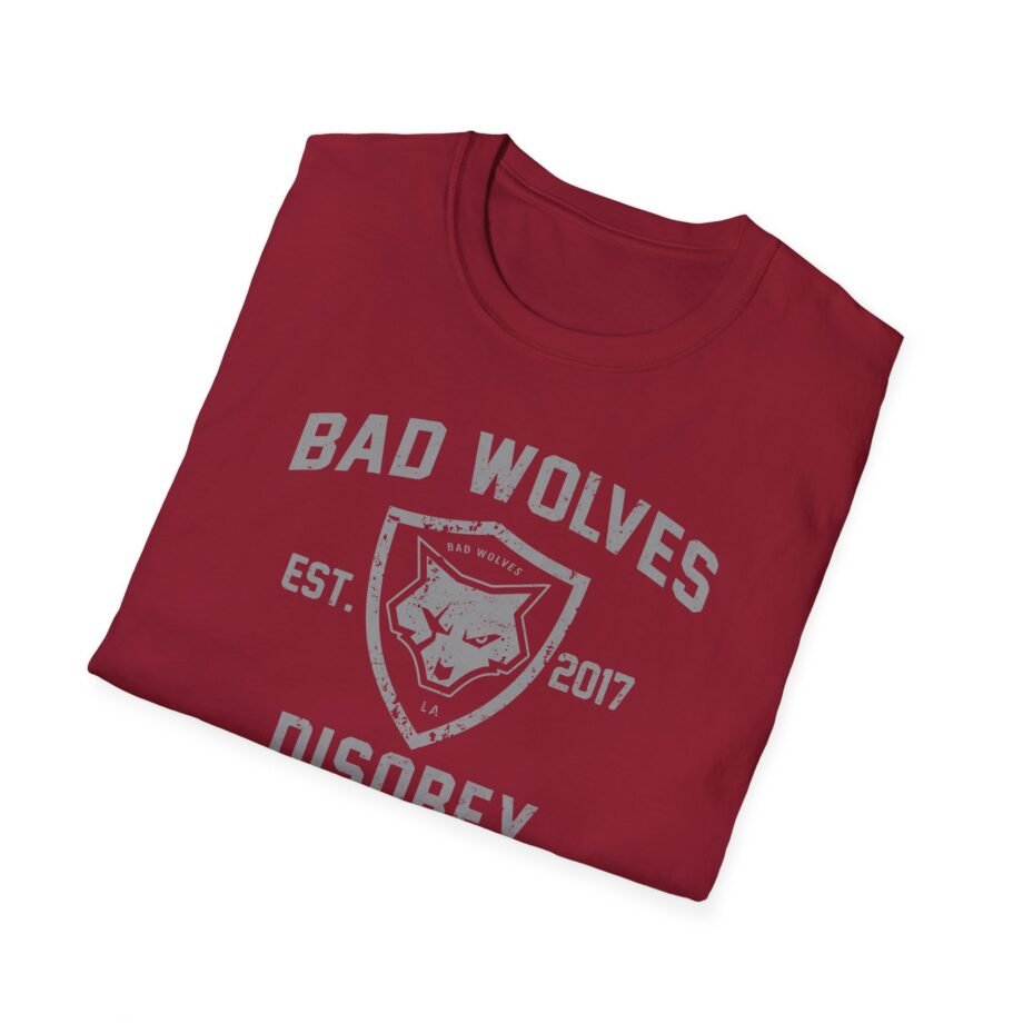 Bad Wolves Disobey Athletic Unisex Softstyle T-Shirt