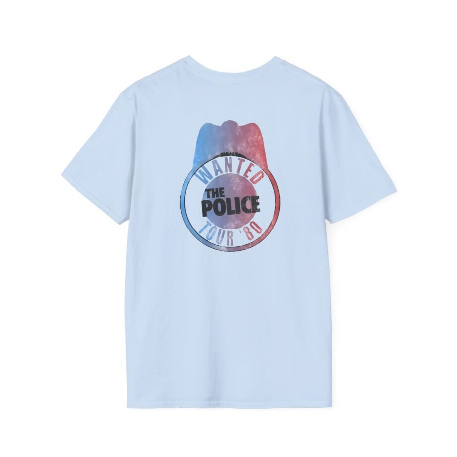 The Police Outlandos Bootleg 1980 Ragla Unisex Softstyle T-Shirt