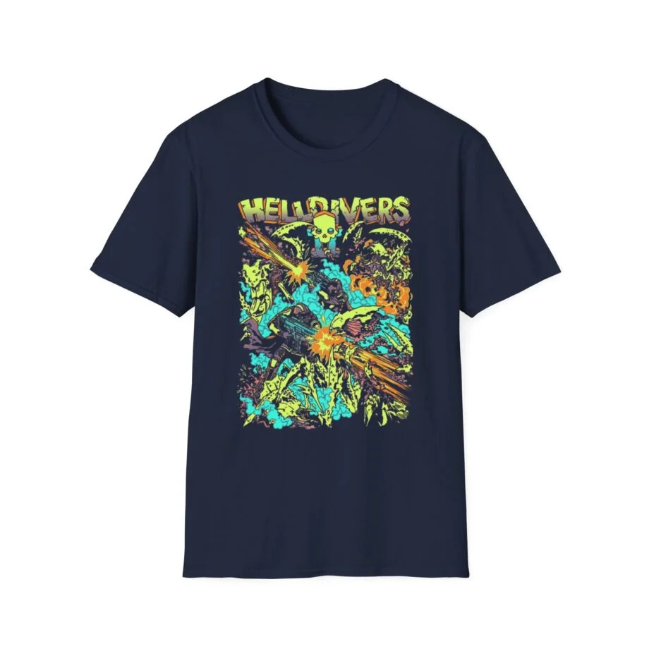 Helldivers the Taste of Freedom Unisex Soft-style T-shirt