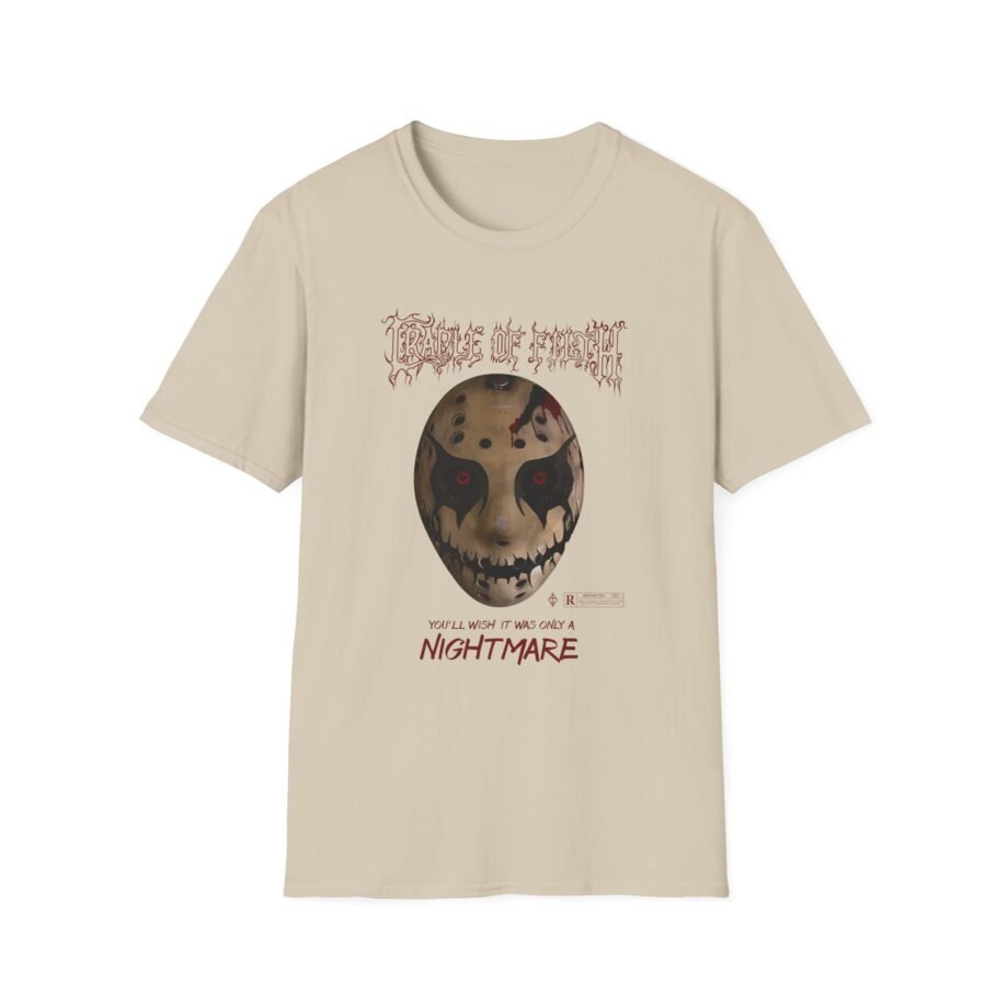 Cradle of Filth Halloween Hockey Mask Unisex Softstyle T-Shirt