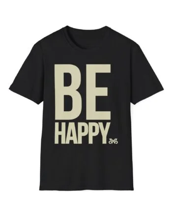 Sleeping With Sirens Be Happy Unisex Softstyle T-Shirt