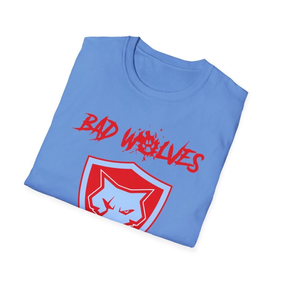 Bad Wolves Shield Blue Unisex Softstyle T-Shirt