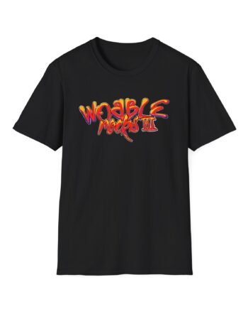 Ganja White Night Wobble Rocks Unisex Softstyle T-Shirt