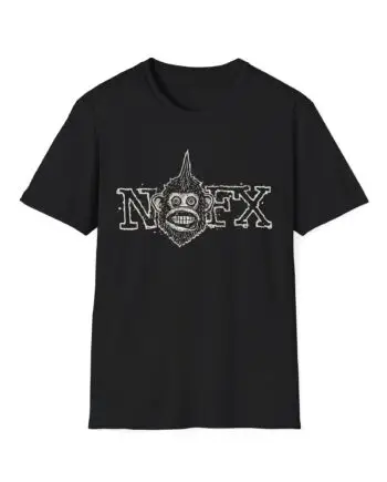 Nofx Chimp Unisex Softstyle T-Shirt