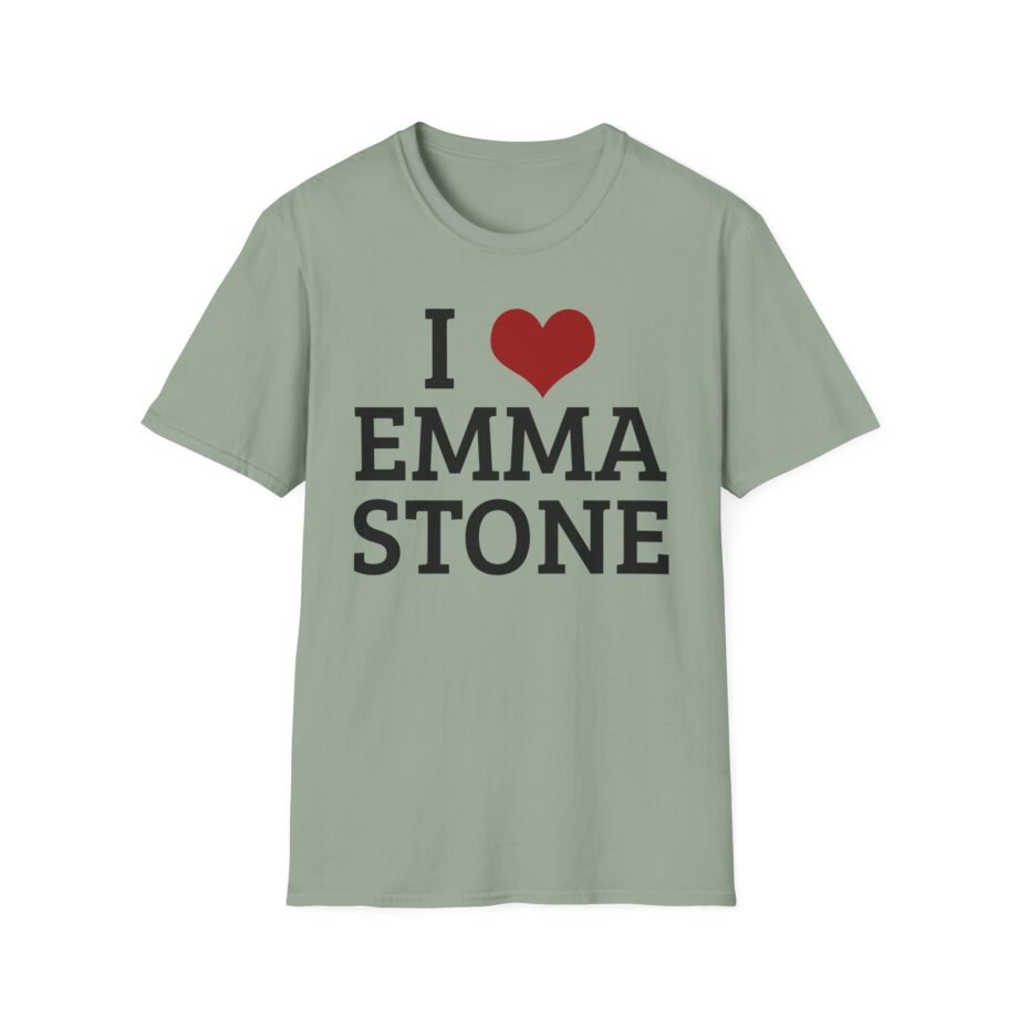 I Heart Emma Stone Unisex Soft-style T-shirt