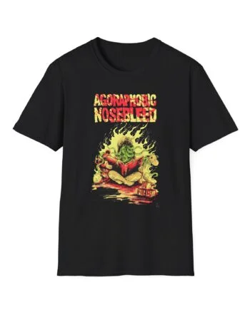 Agoraphobic Nosebleed Octo Book Unisex Softstyle T-Shirt