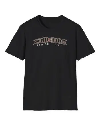 Equilibrium Horned Skull Unisex Softstyle T-Shirt