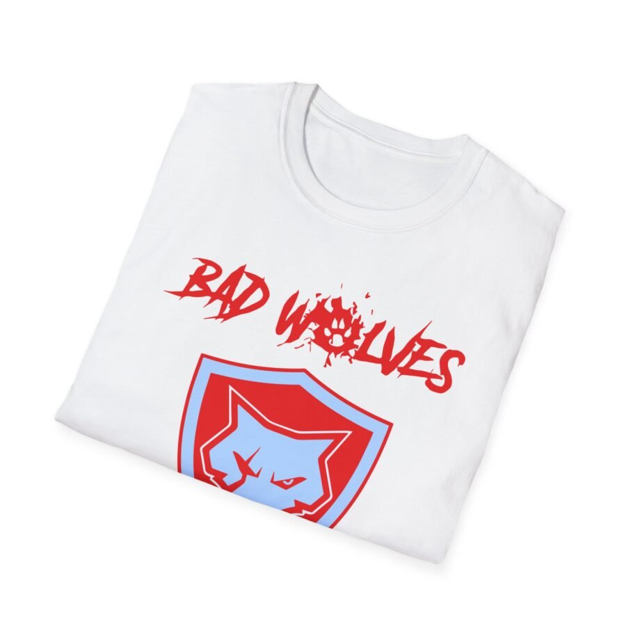 Bad Wolves Shield Blue Unisex Softstyle T-Shirt