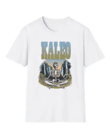 Kaleo Meditating Skeleton Unisex Softstyle T-Shirt