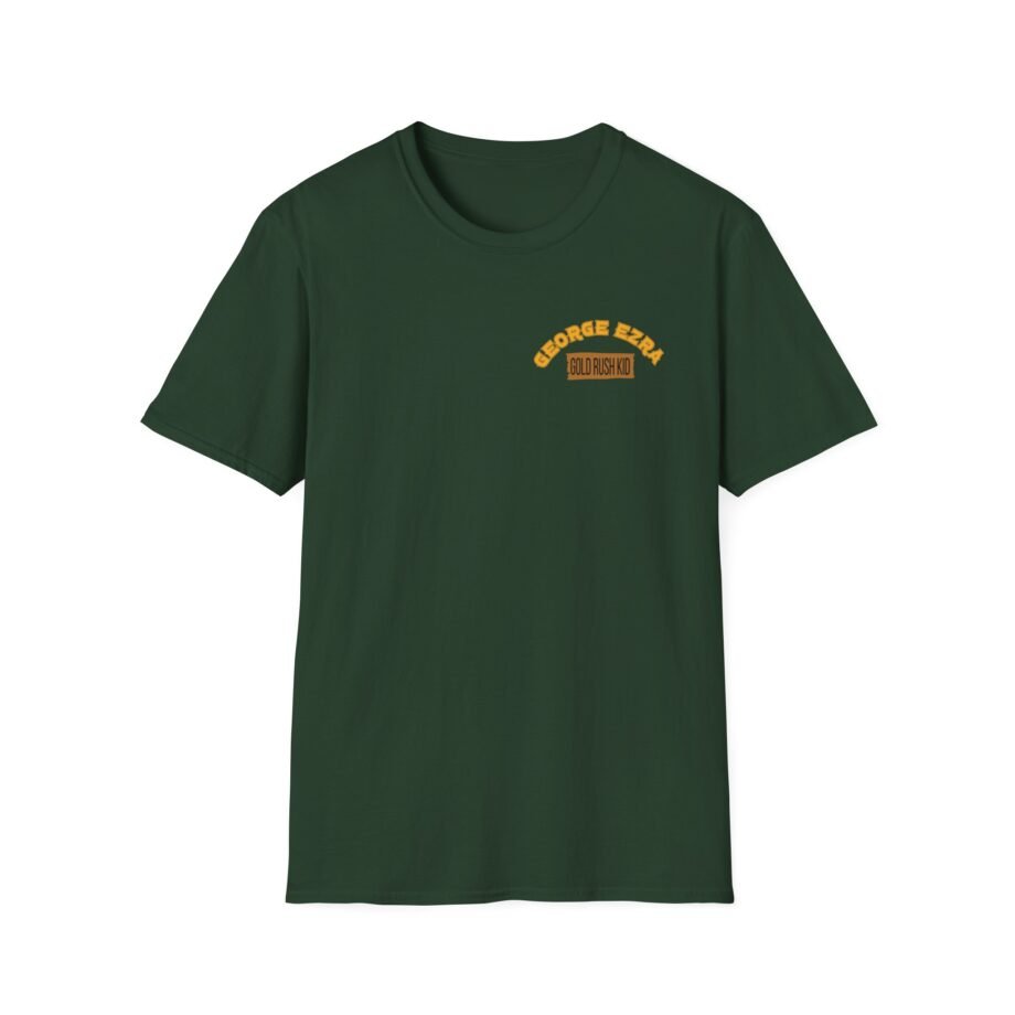 George Ezra Leaning Gold Rush Kid Unisex Softstyle T-Shirt