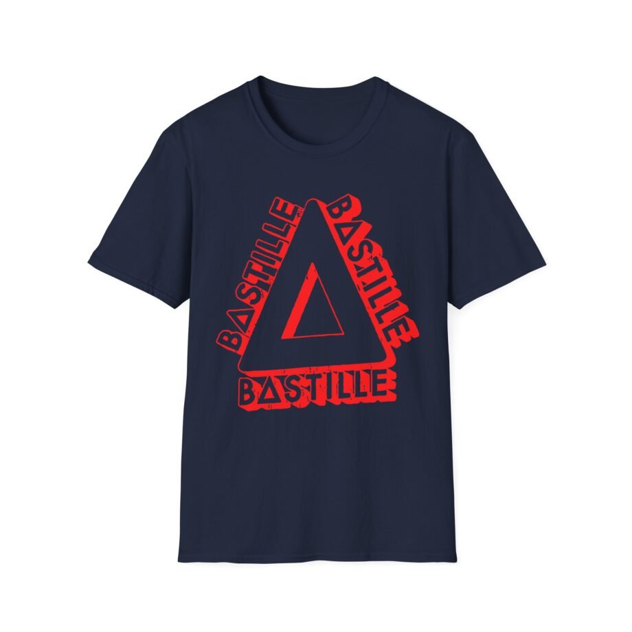 Bastille 3d Triangle Unisex Softstyle T-Shirt