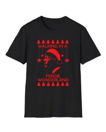 Fergie Christmas Unisex Softstyle T-Shirt