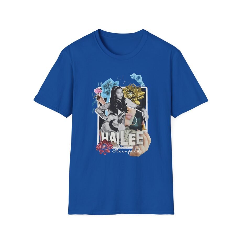 Hailee Steinfeld Retro Collage Unisex Softstyle T-Shirt