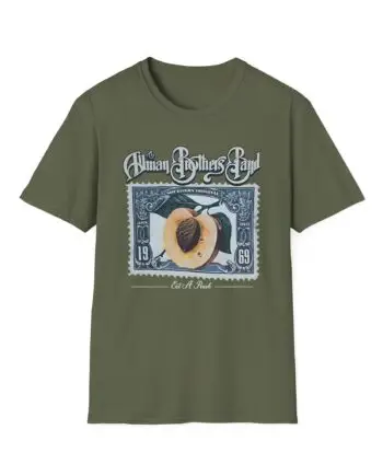 The Allman Brothers Peach Stamp Unisex Softstyle T-Shirt