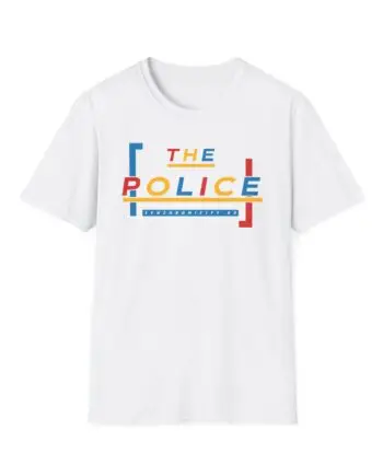 The Police Synchronicity Unisex Softstyle T-Shirt